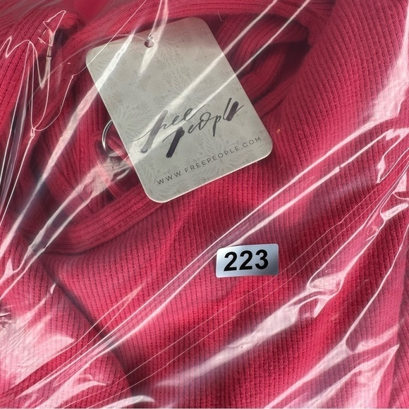 NWT Free People Miami Beet Midi Dress Pink/Rose Size Medium - Picture 10 of 10